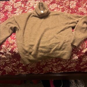 H&M Warm Brown Turtleneck Sweater